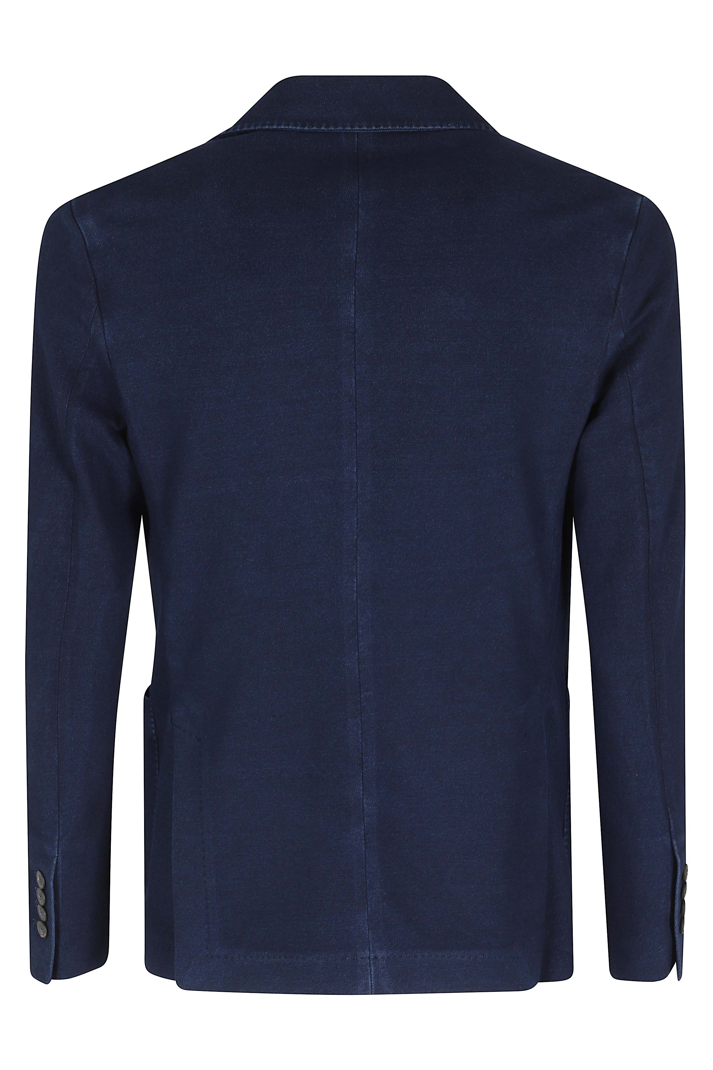 Blazer Blue Cotone Elastane Giacca