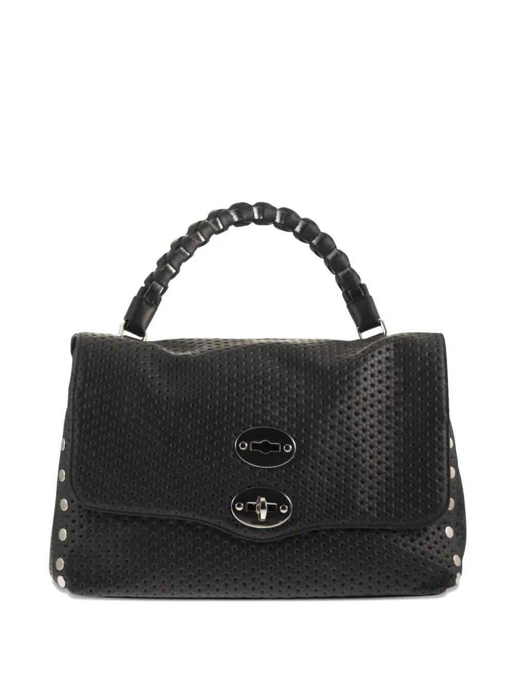 Postina Casa Venissa Manico Speciale Black Nero Leather | Bag