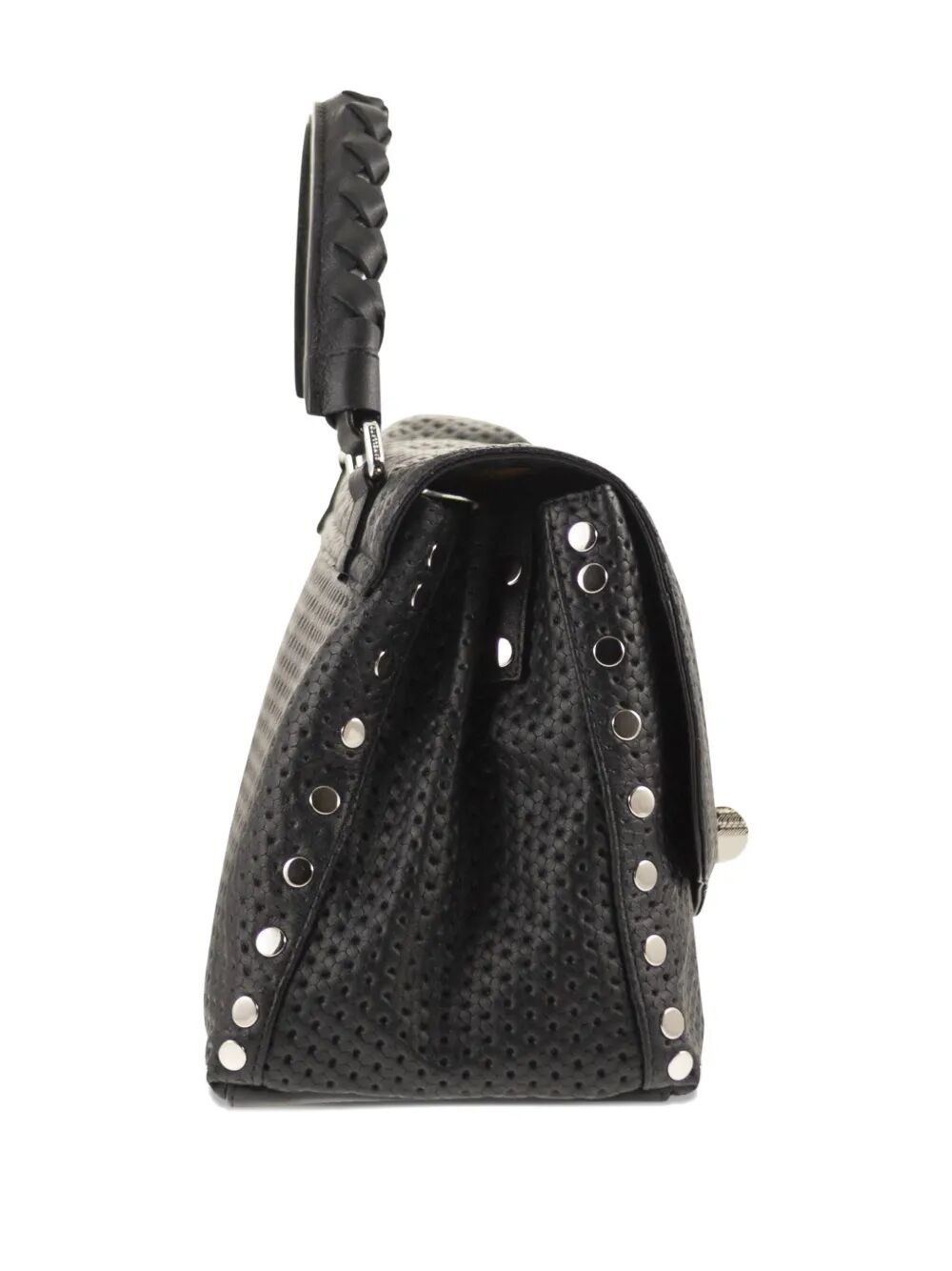 Postina Casa Venissa Manico Speciale Black Nero Leather | Bag