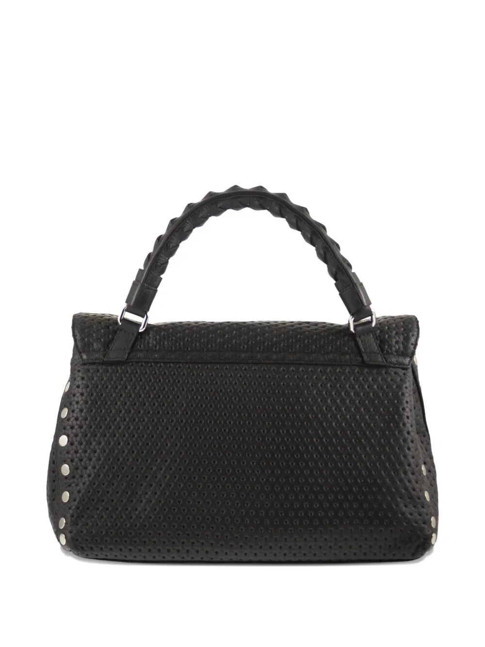 Postina Casa Venissa Manico Speciale Black Nero Leather | Bag
