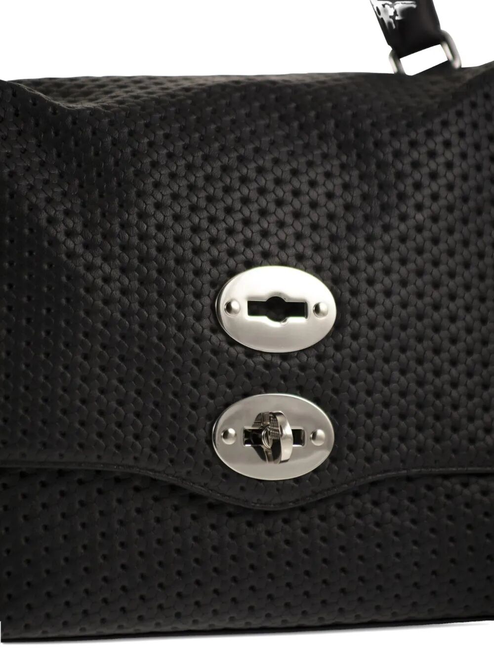 Postina Casa Venissa Manico Speciale Black Nero Leather | Bag