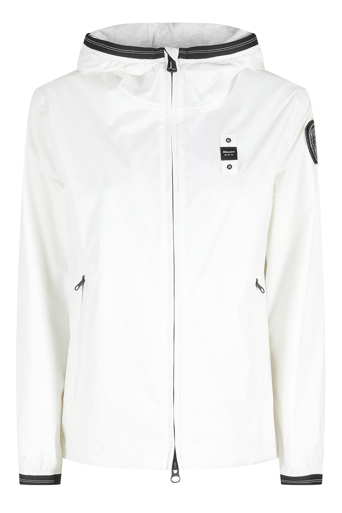 Anawan White Poliammide Giubbotto