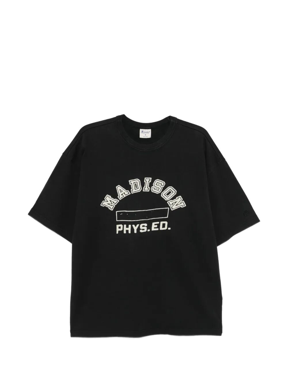 Crewneck T-shirt Black Tshirt