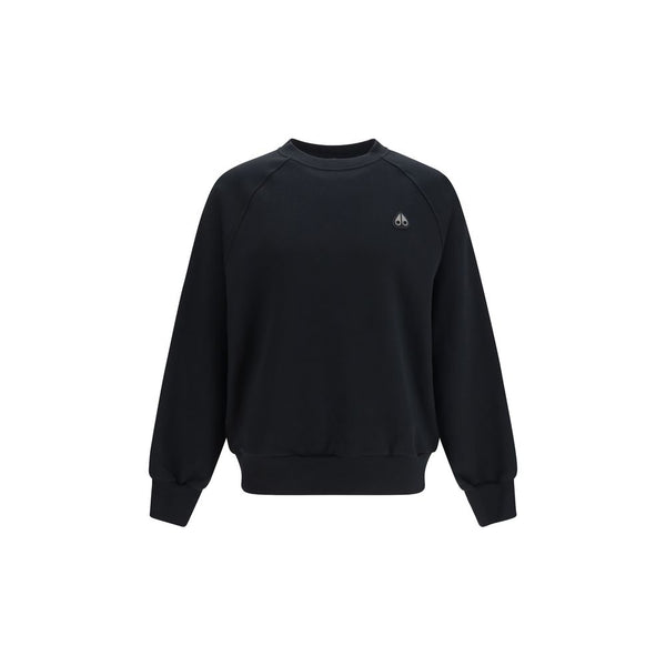 Moose Knuckles 32% Polyester 68% Cotton sweatshirt in black