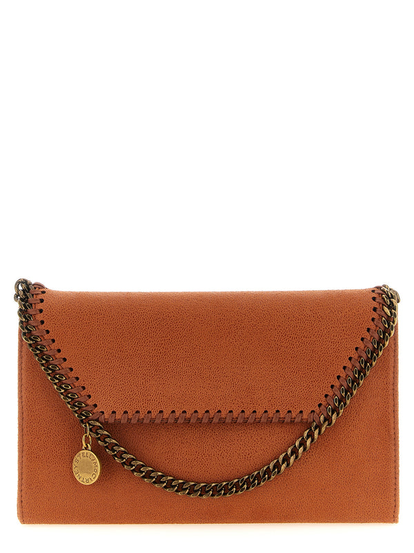 Orange Polyester Crossbody Bag
