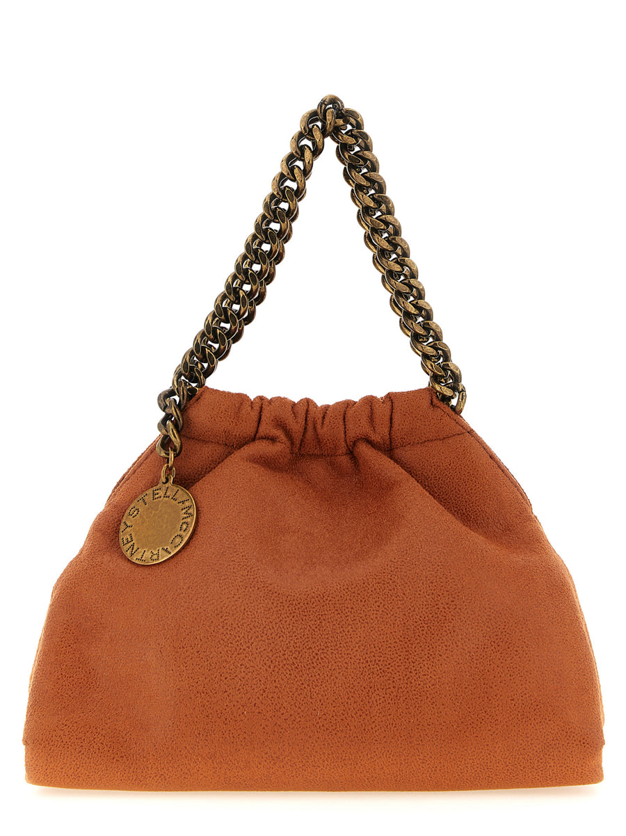 Orange Polyester Shoulder Bag