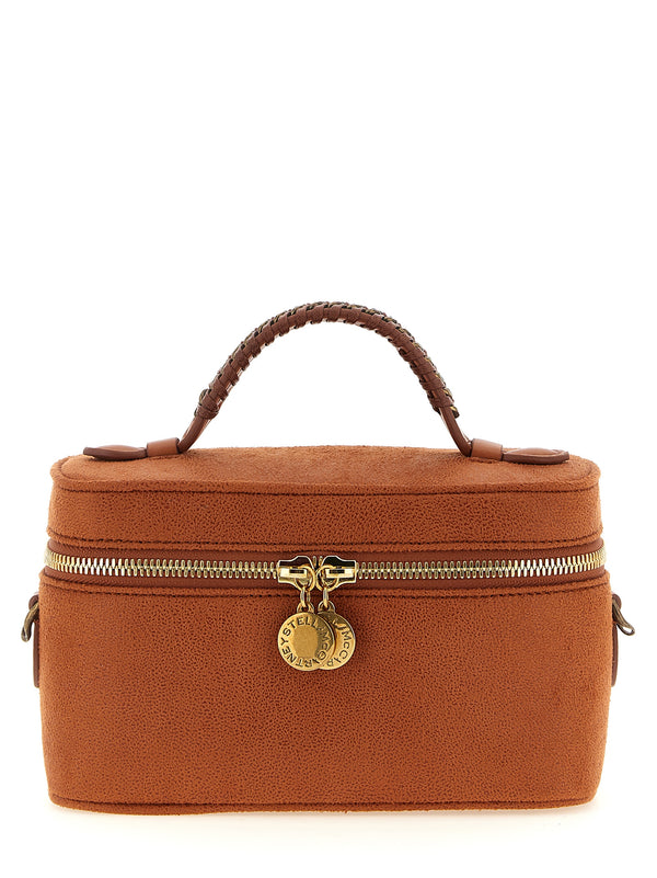 Orange Polyester Crossbody Bag