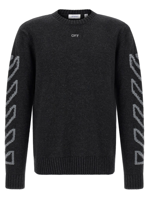 Gray Wool Cardigan Clothing