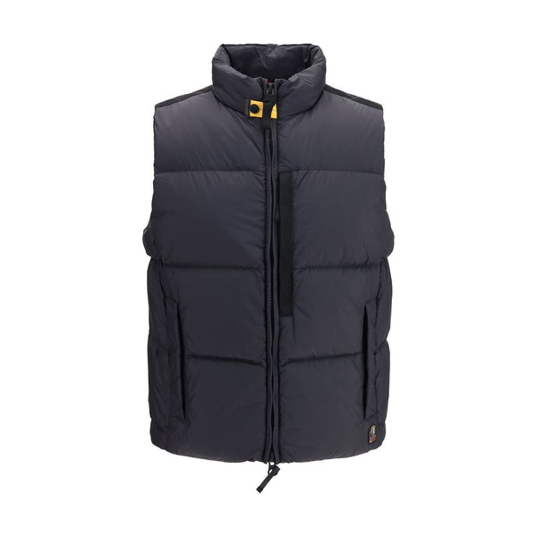 Black Polyamide Sleeveless Jacket Clothing