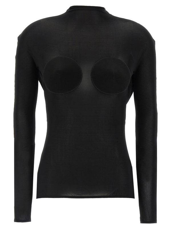 Black Viscose Cardigan Clothing