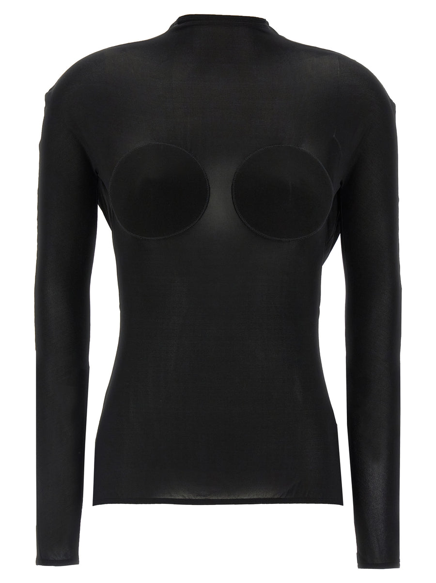Black Viscose Cardigan Clothing