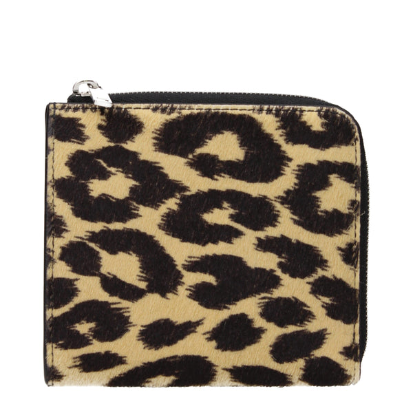 Beige Horsehair Wallet