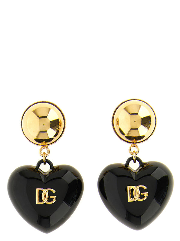 Black Brass Earrings