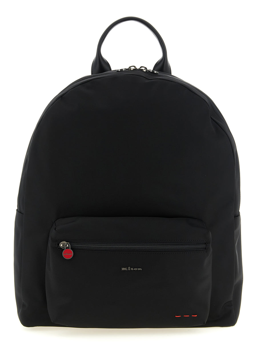 Black Polyamide Backpack