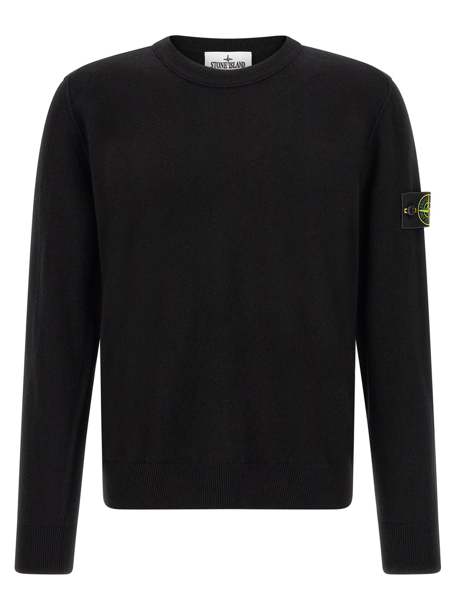 Black Virgin Wool Cardigan Clothing