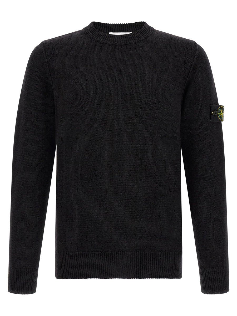 Black Virgin Wool Cardigan Clothing