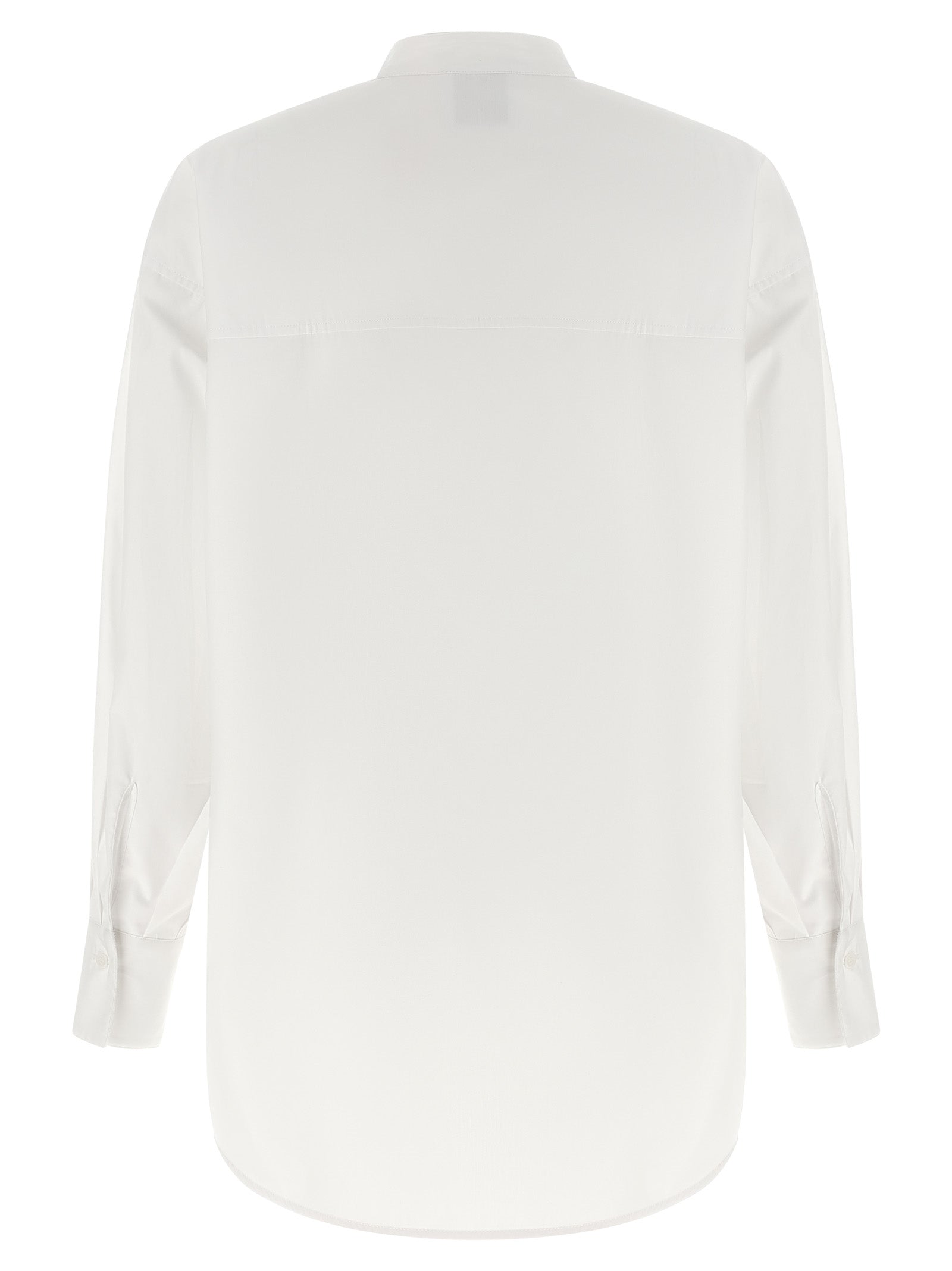 Ruches shirt White Cotton Shirt, Blouse
