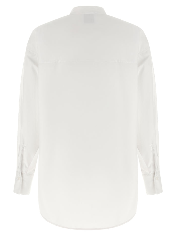 Ruches shirt White Cotton Shirt, Blouse