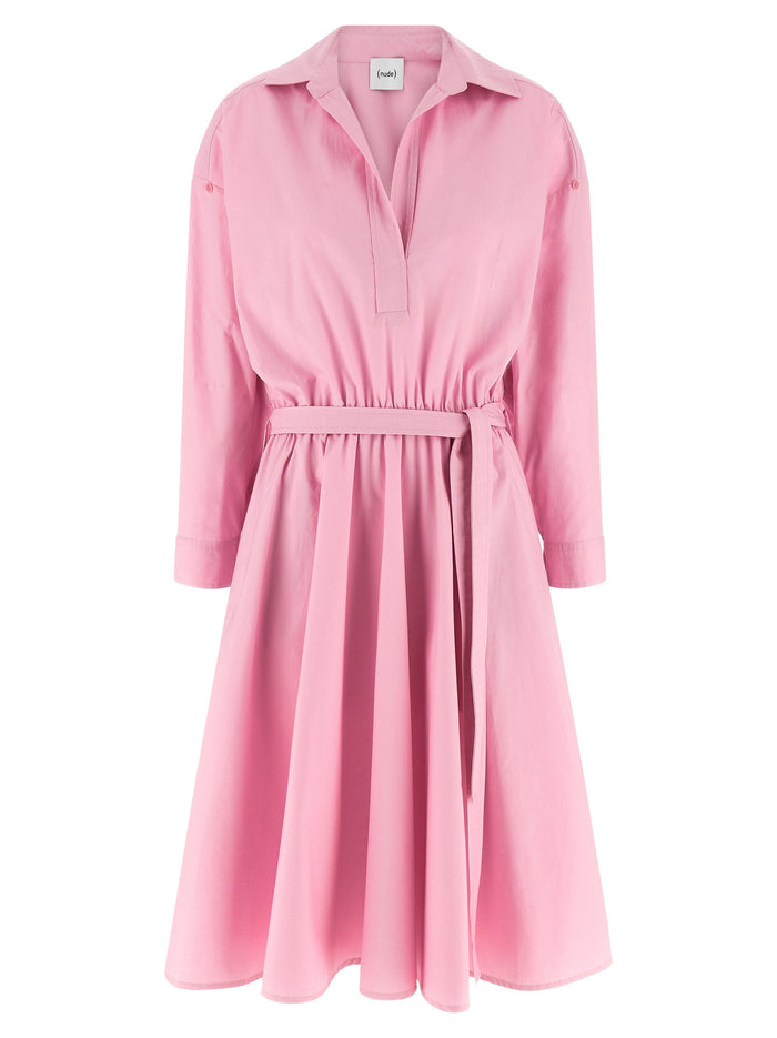 Chemisier dress Pink Cotton