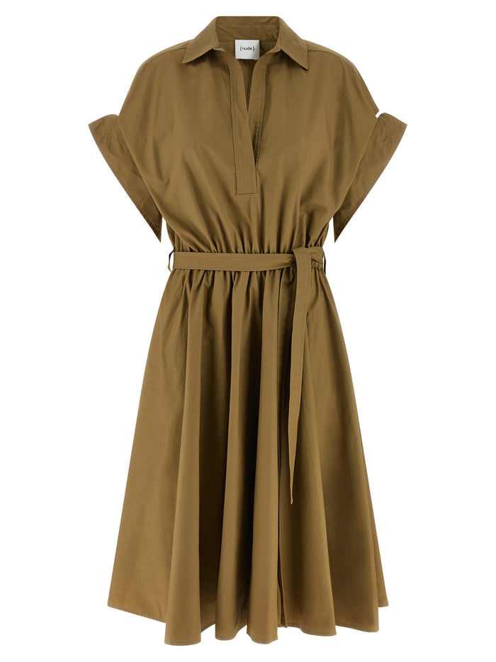 Chemisier dress Green Cotton