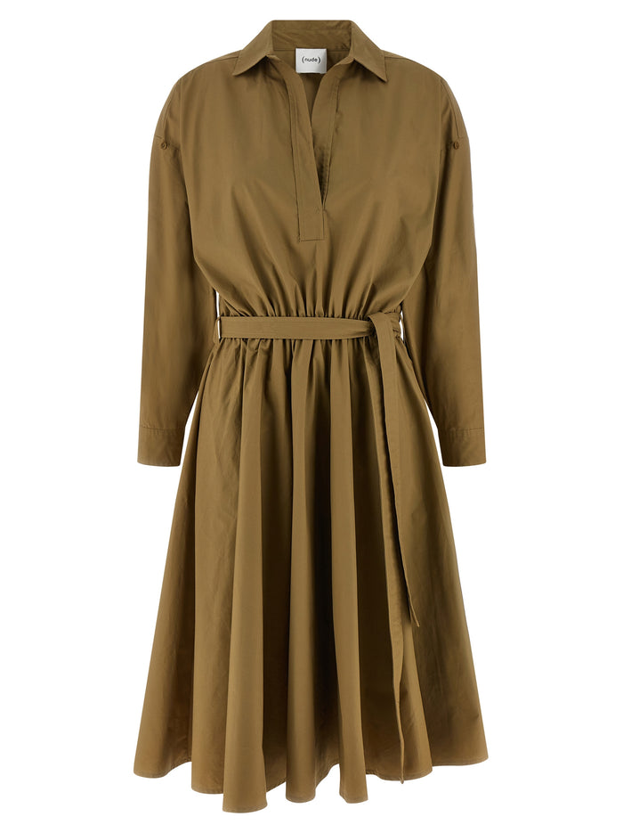 Chemisier dress Green Cotton