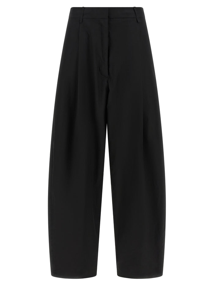 Cotton trousers Black Pant