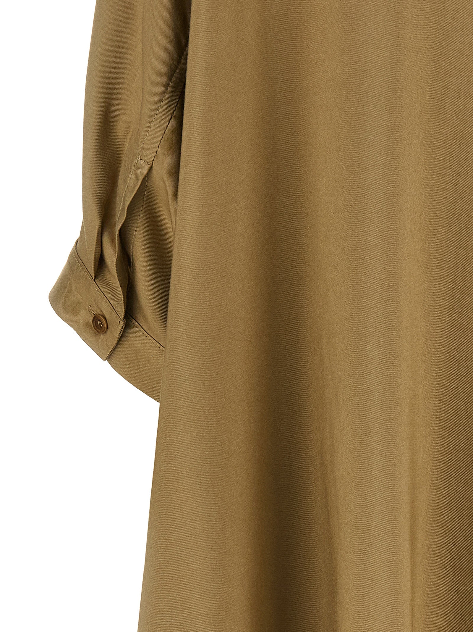 Wide shirt Green Viscose Shirt, Blouse