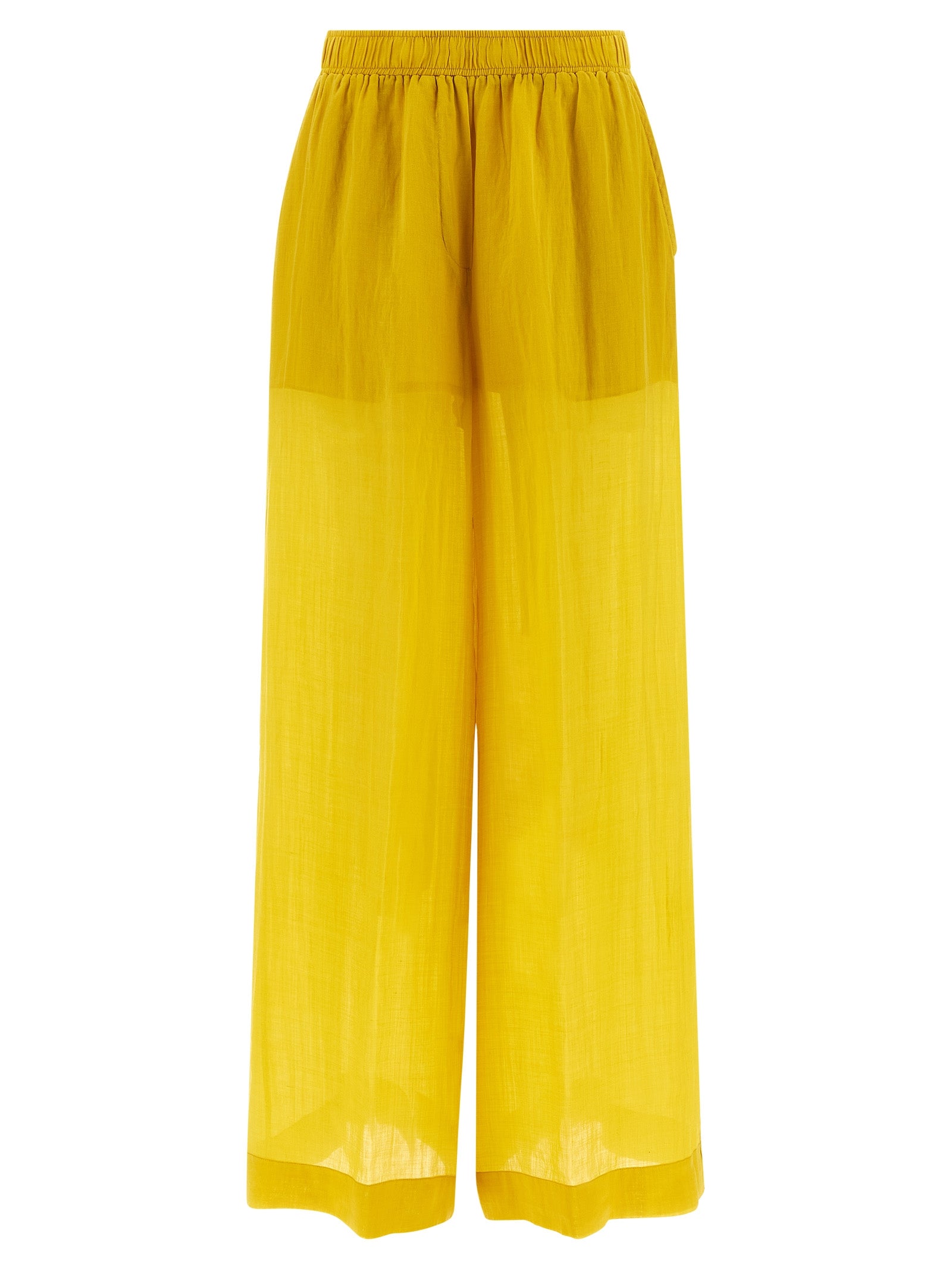 Palazzo pants Yellow Tencel