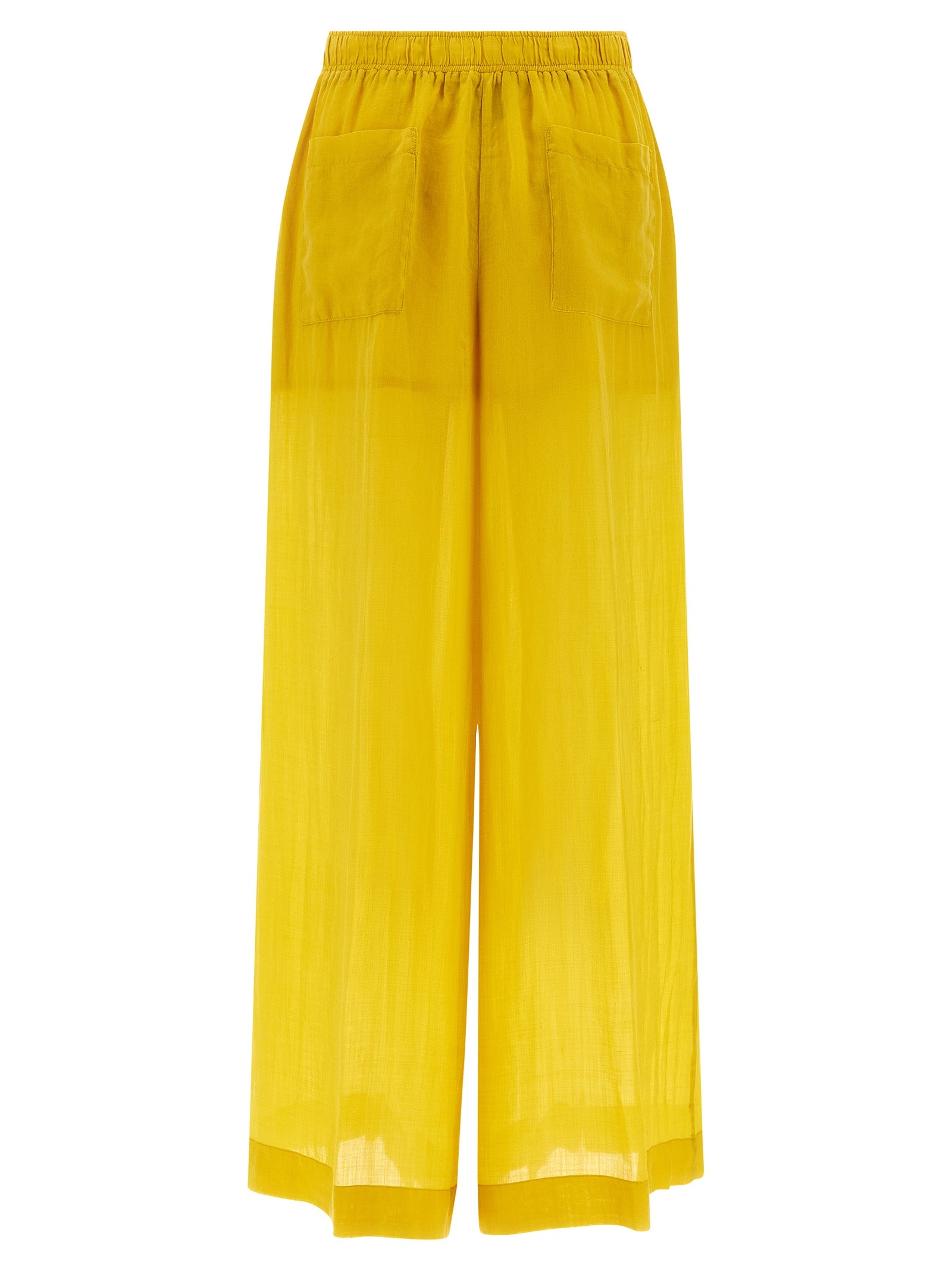 Palazzo pants Yellow Tencel
