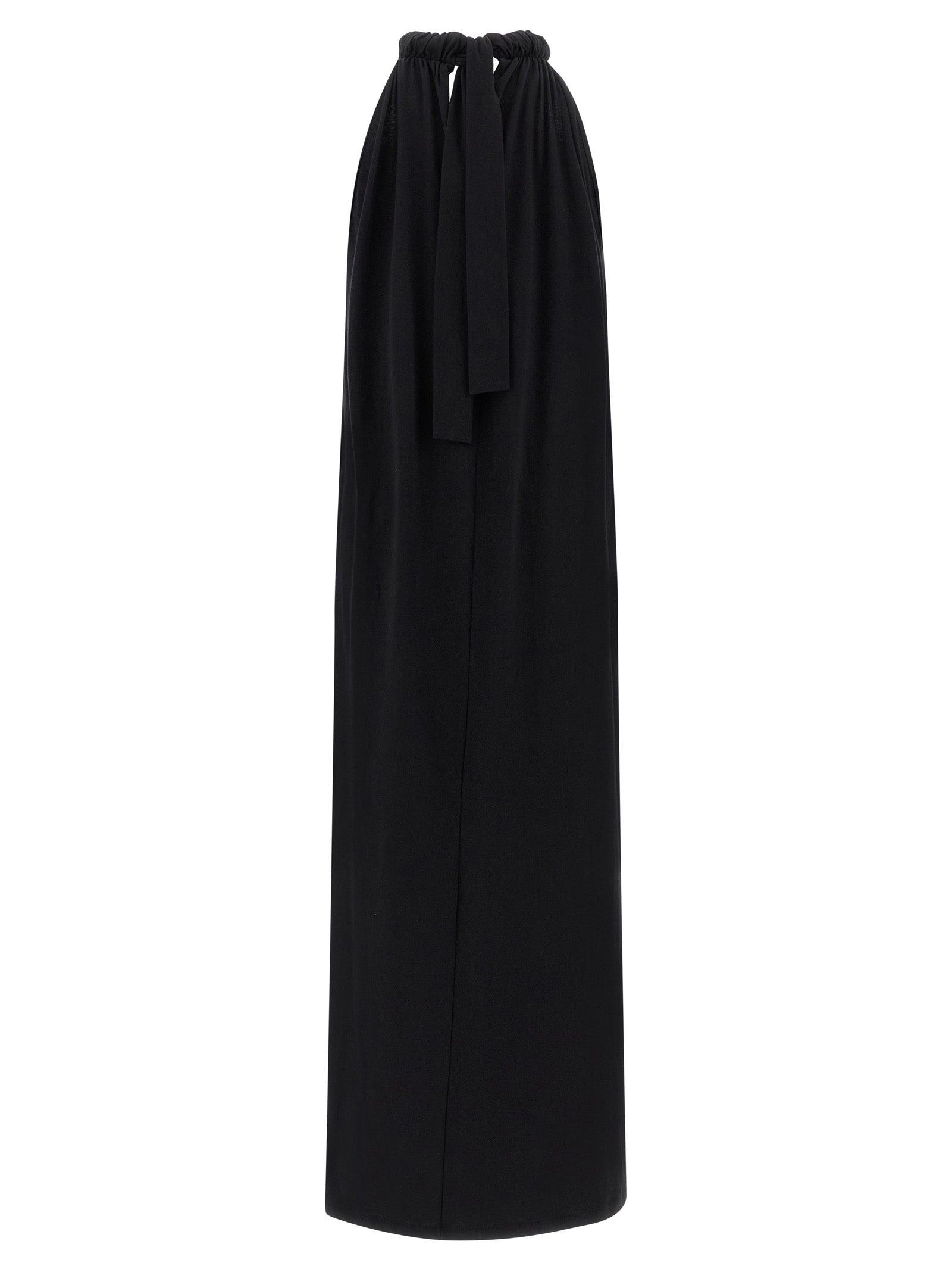 Floor Lenght dress Black Cotton