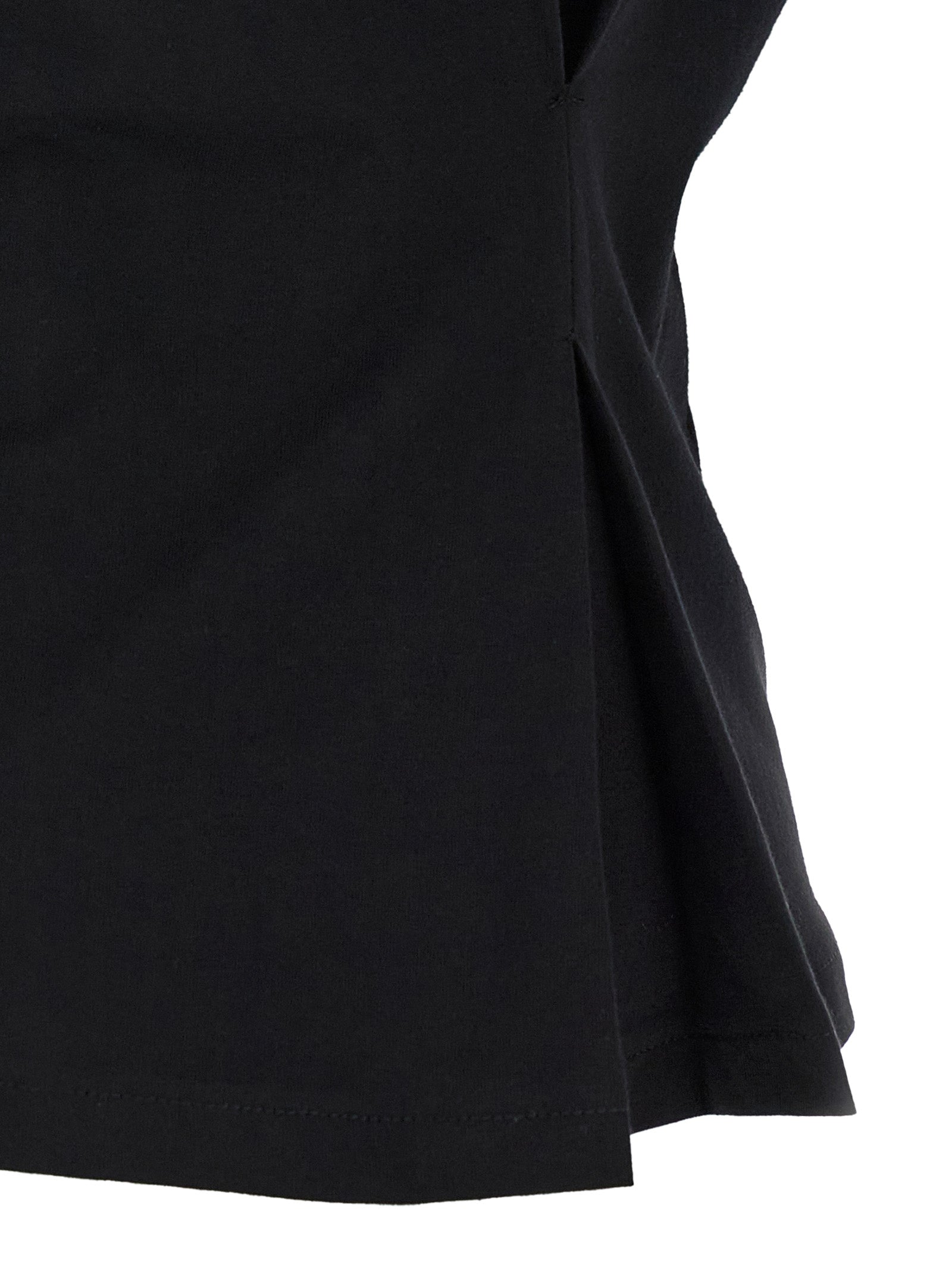 Sequin T-shirt Black Cotton