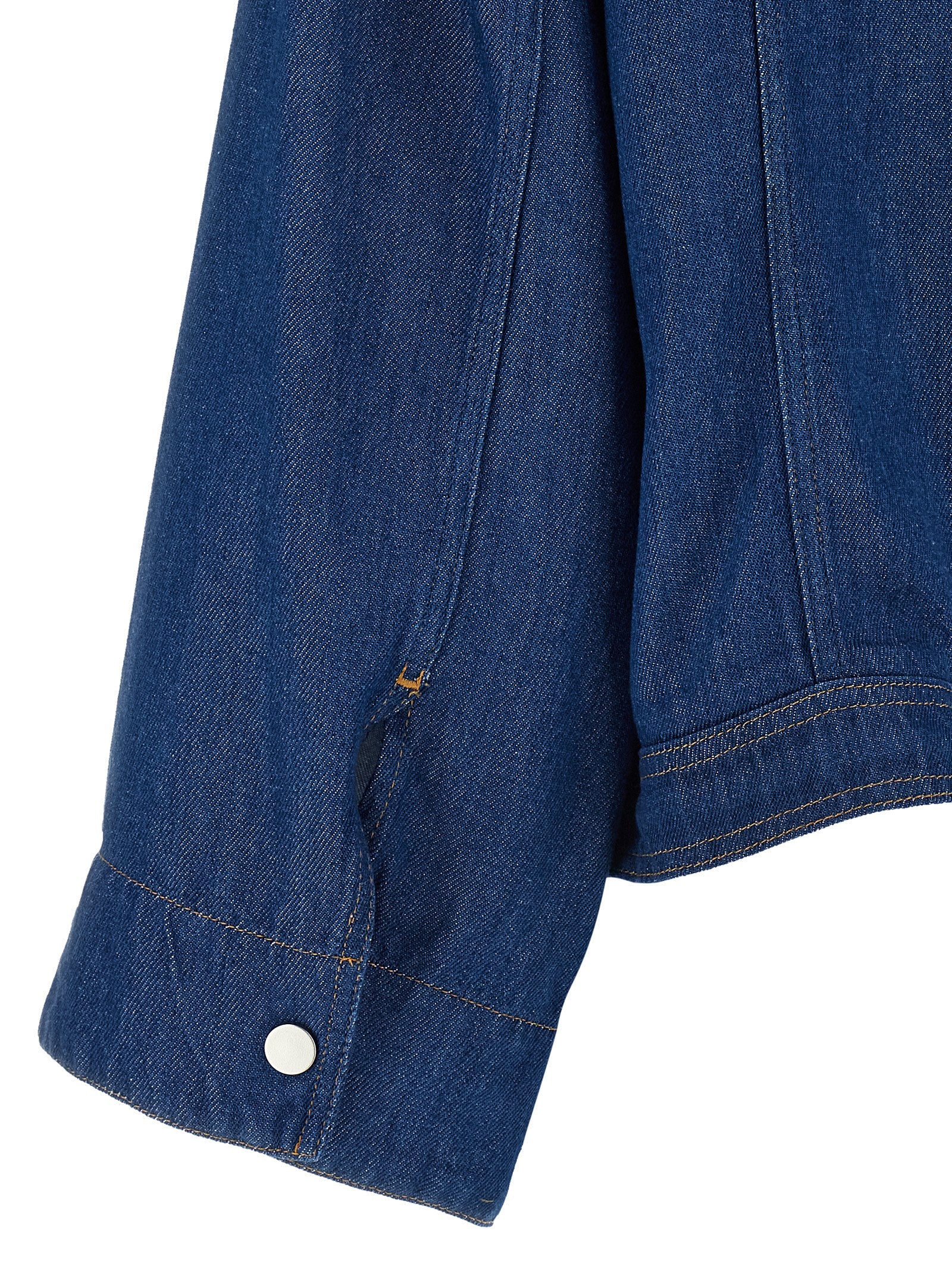 Blake denim jacket Blue Tencel Down Jacket, Parka, Casual