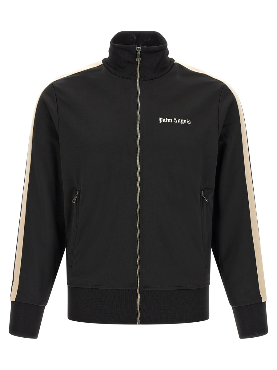 Black Polyester Sweatshirt Clothing