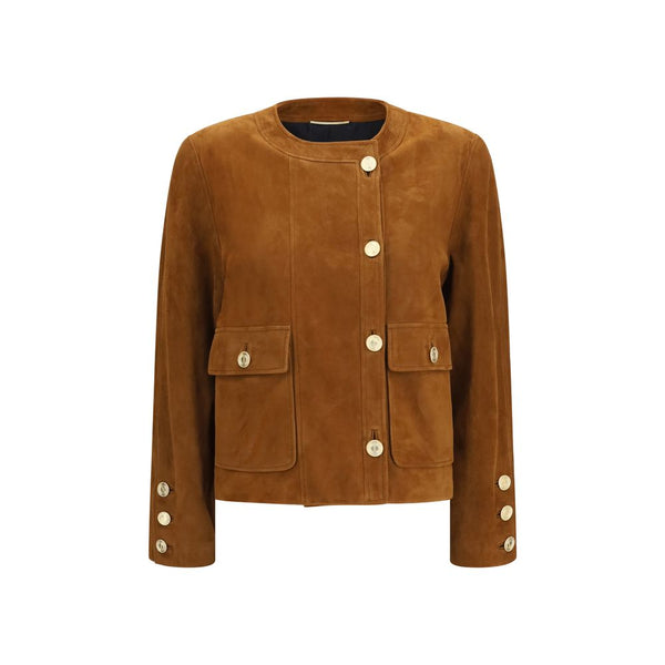 Brown Lamb Ovis Aries Full-Length Jacket Clothing