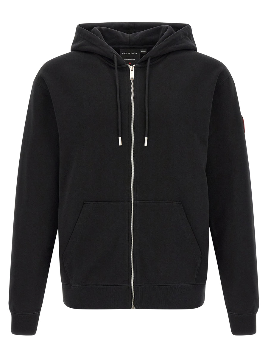 Black Cotton Sweatshirt Clothing
