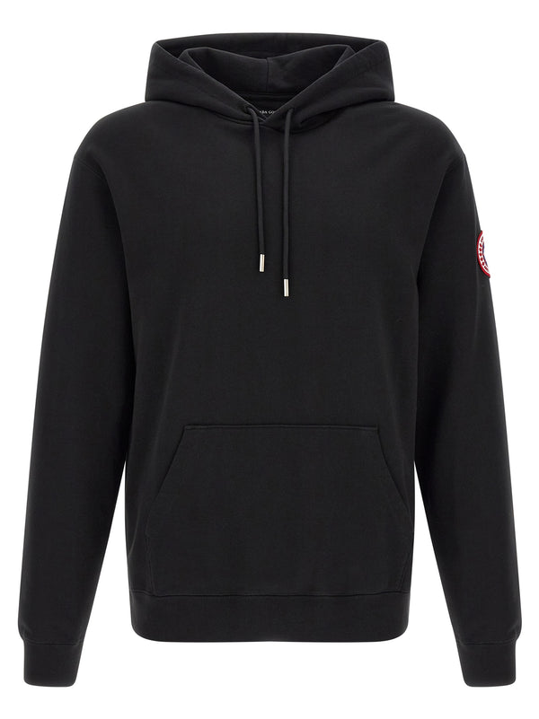Black Cotton Sweatshirt Clothing