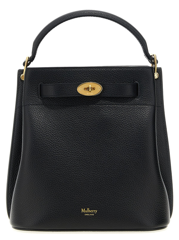 Black Calfskin Crossbody Bag
