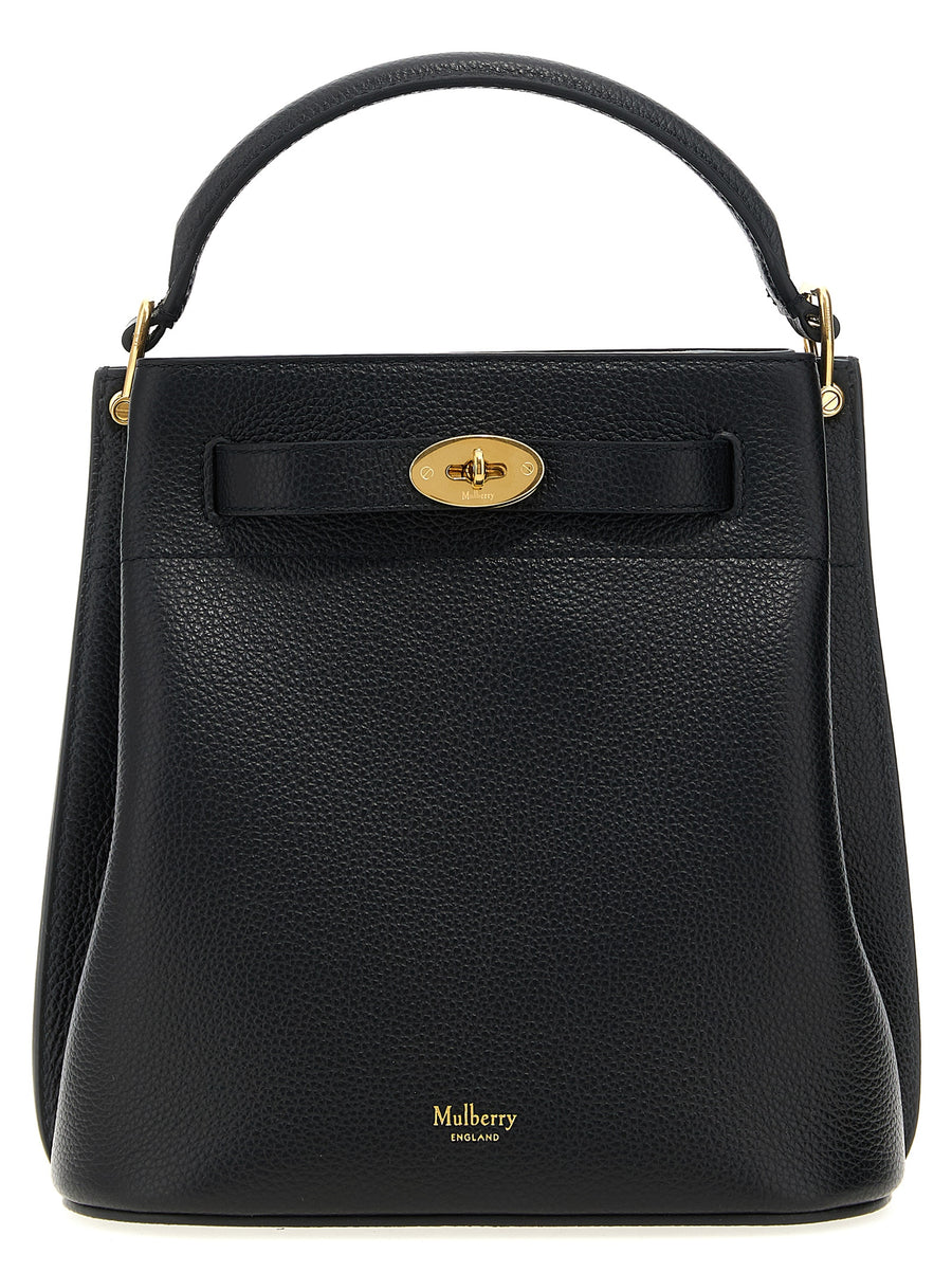 Black Calfskin Crossbody Bag