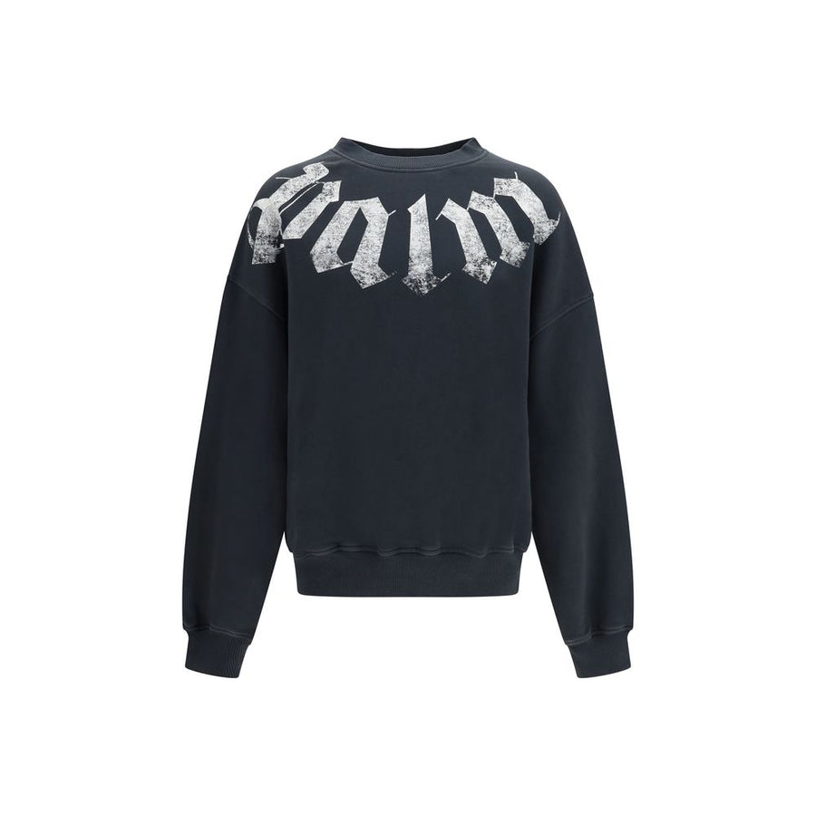 Black Cotton Sweatshirt Clothing