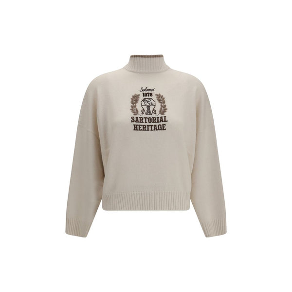 White Cashmere Sweater Clothing