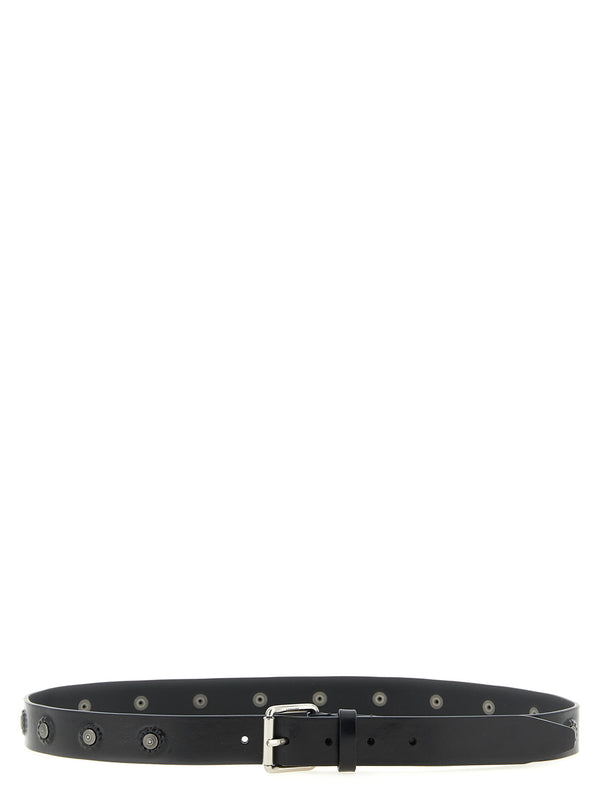 Black Calfskin Regular Belt