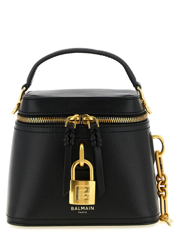 Black Buffalo Leather Handbag Bag