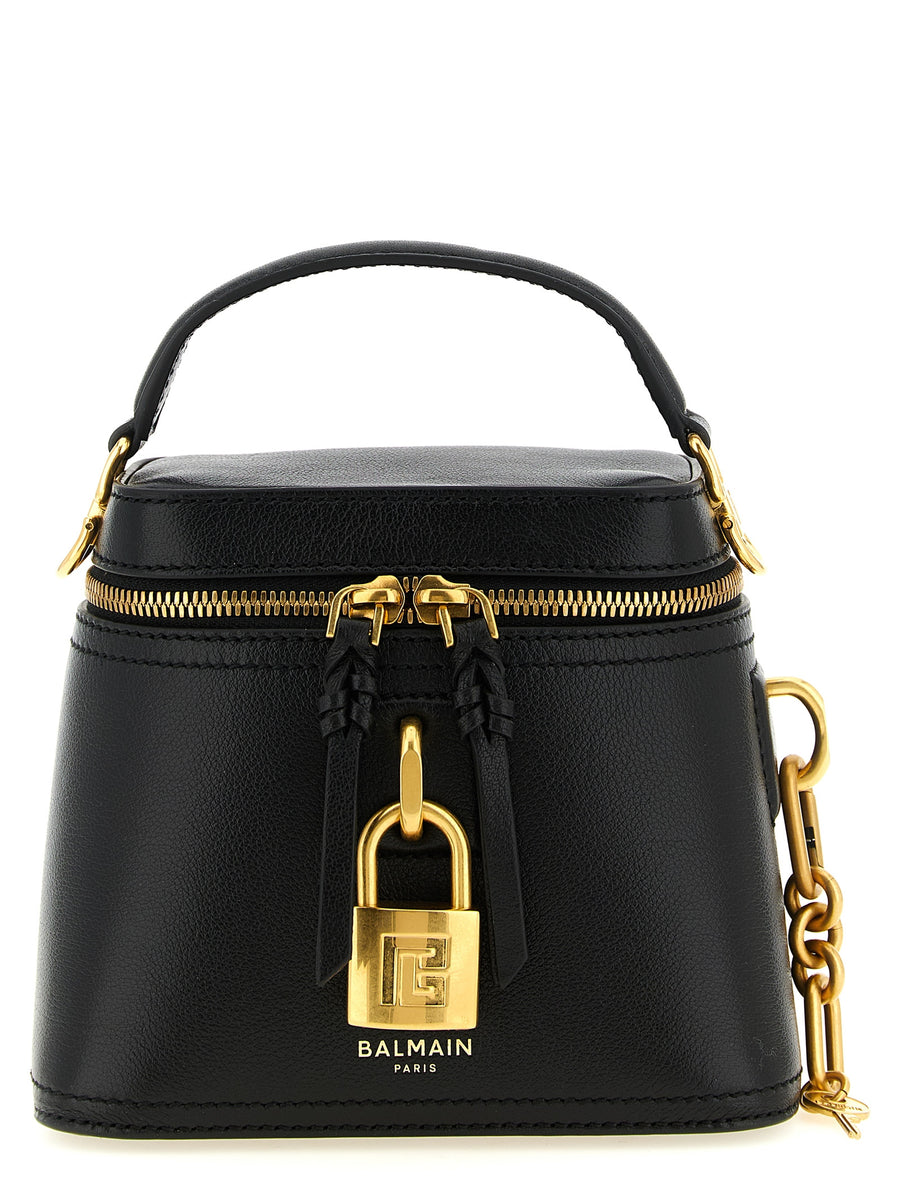 Black Buffalo Leather Handbag Bag