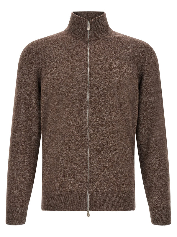 Brown Cashmere Cardigan Clothing