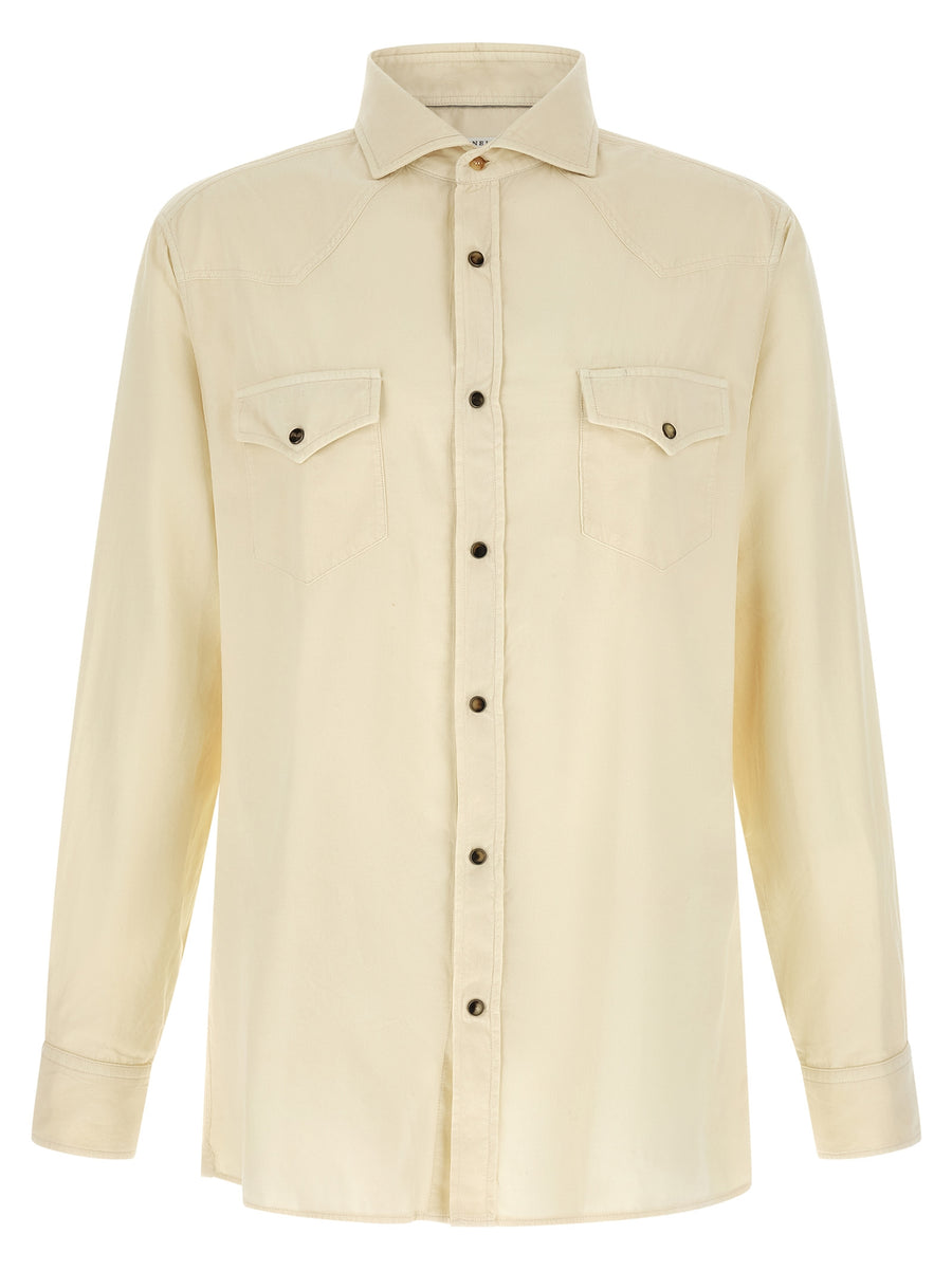 White Cotton Blouse