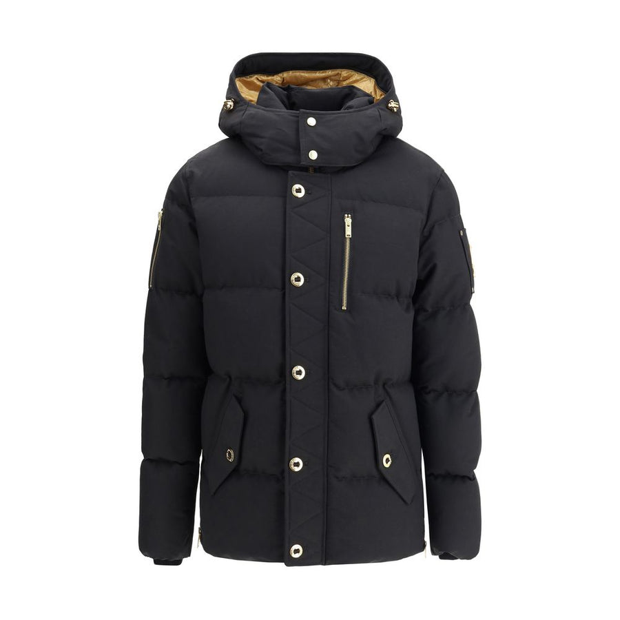 Black Cotton Coat Clothing