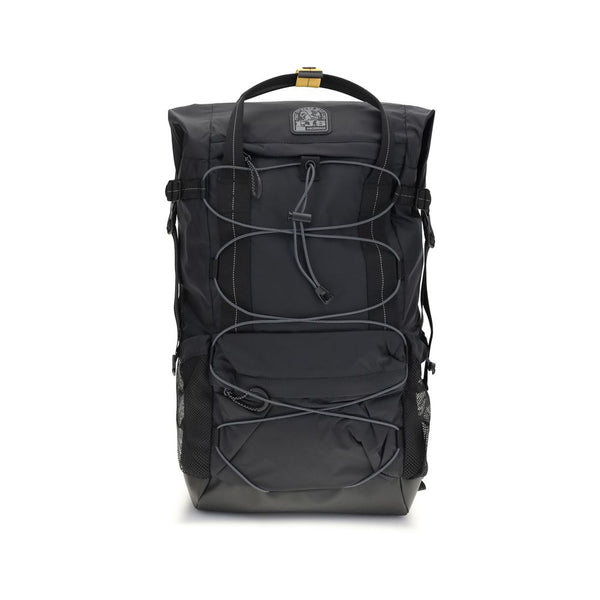 Black Nylon Backpack