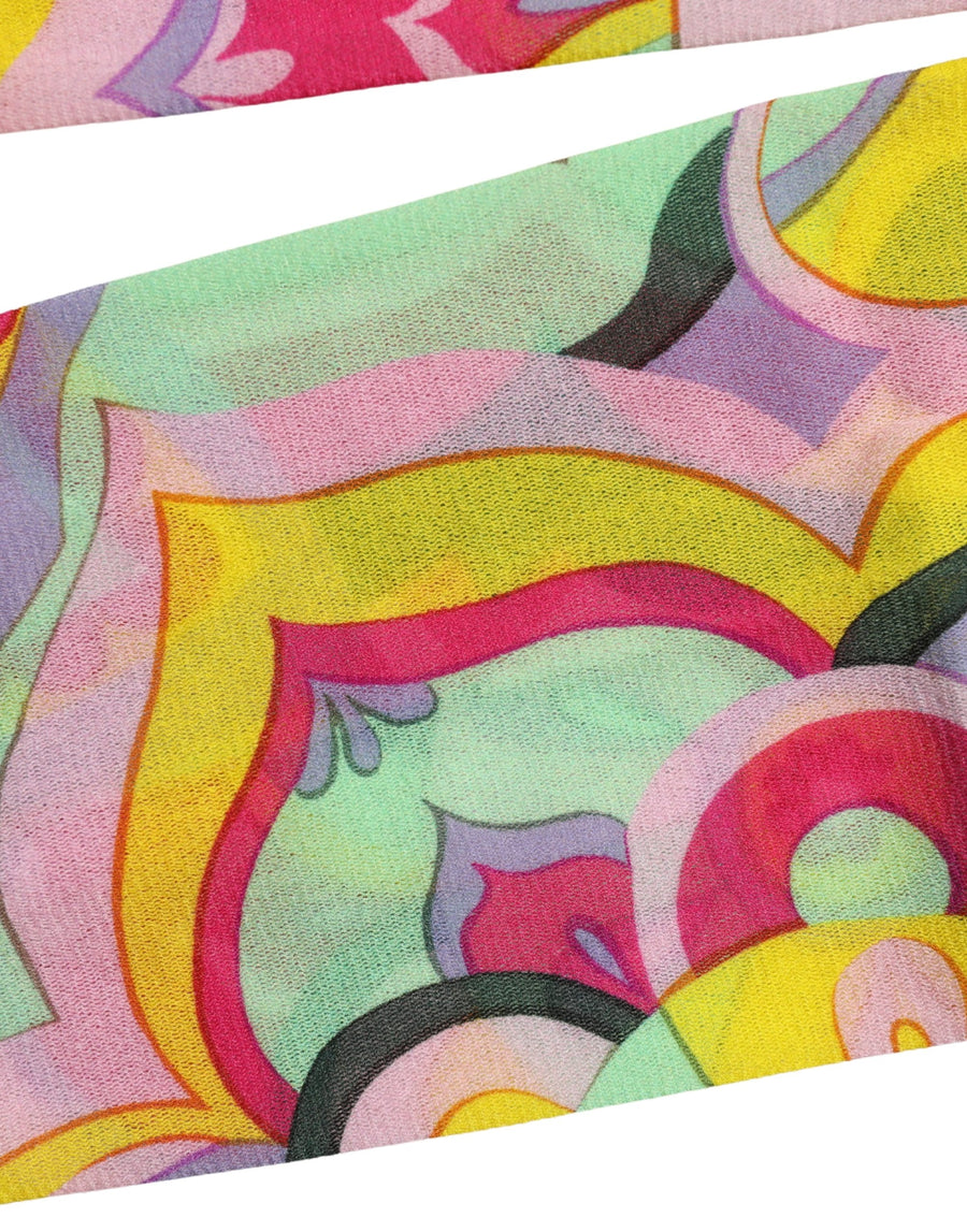Multicolor Floral Print Tights Stockings Socks Nylon Clothing