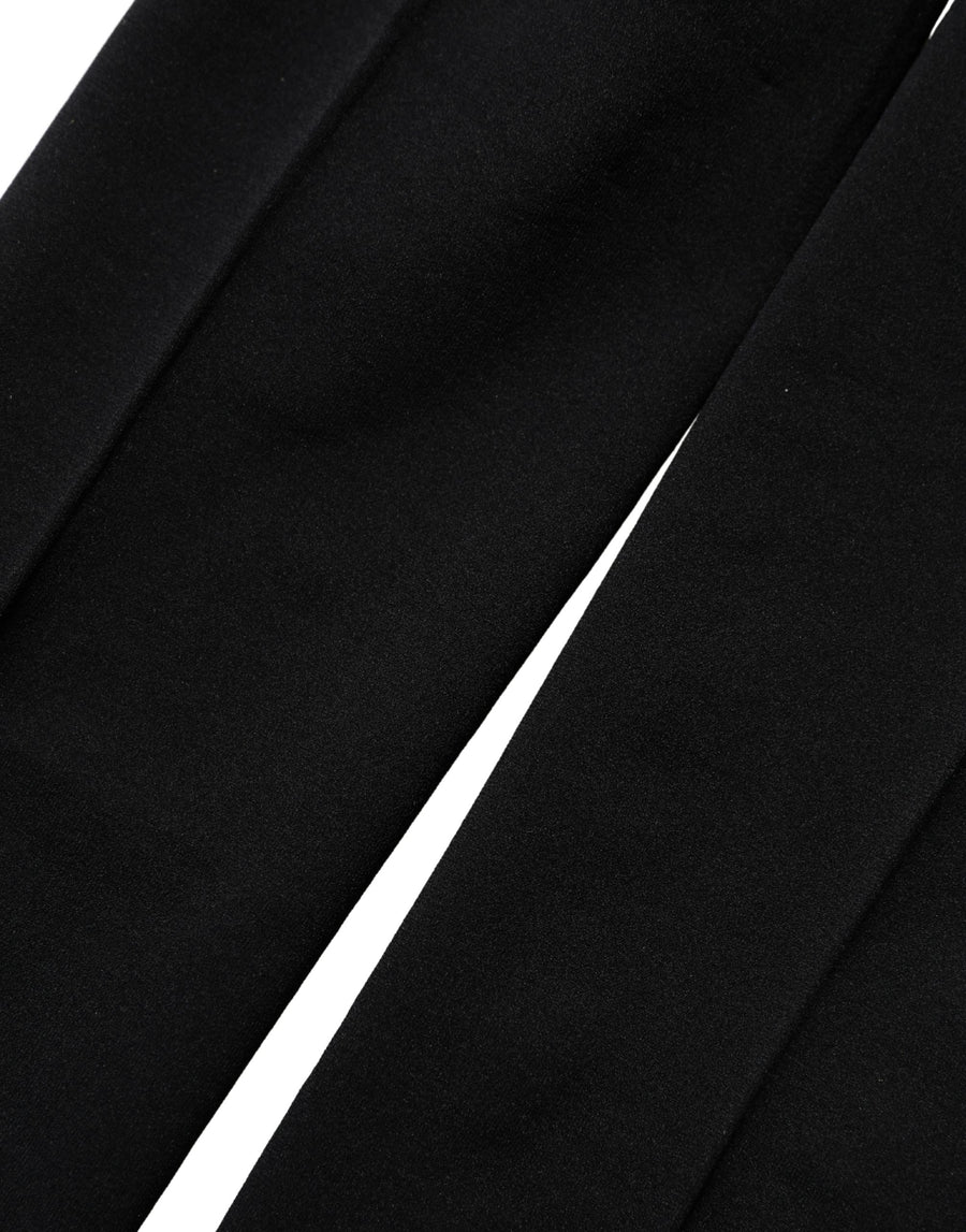 Black Nylon Sheer Tights Stockings Pantyhose Socks Elastane Clothing