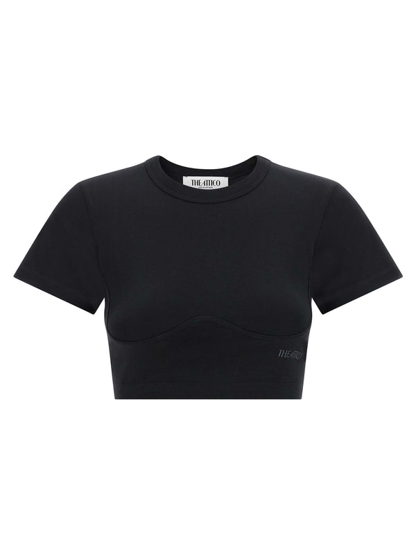 Black Cotton T-Shirt